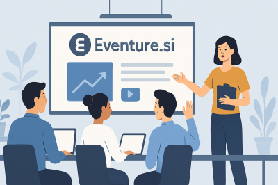 Spoznajte platformo Eventure.si - večerna delavnica